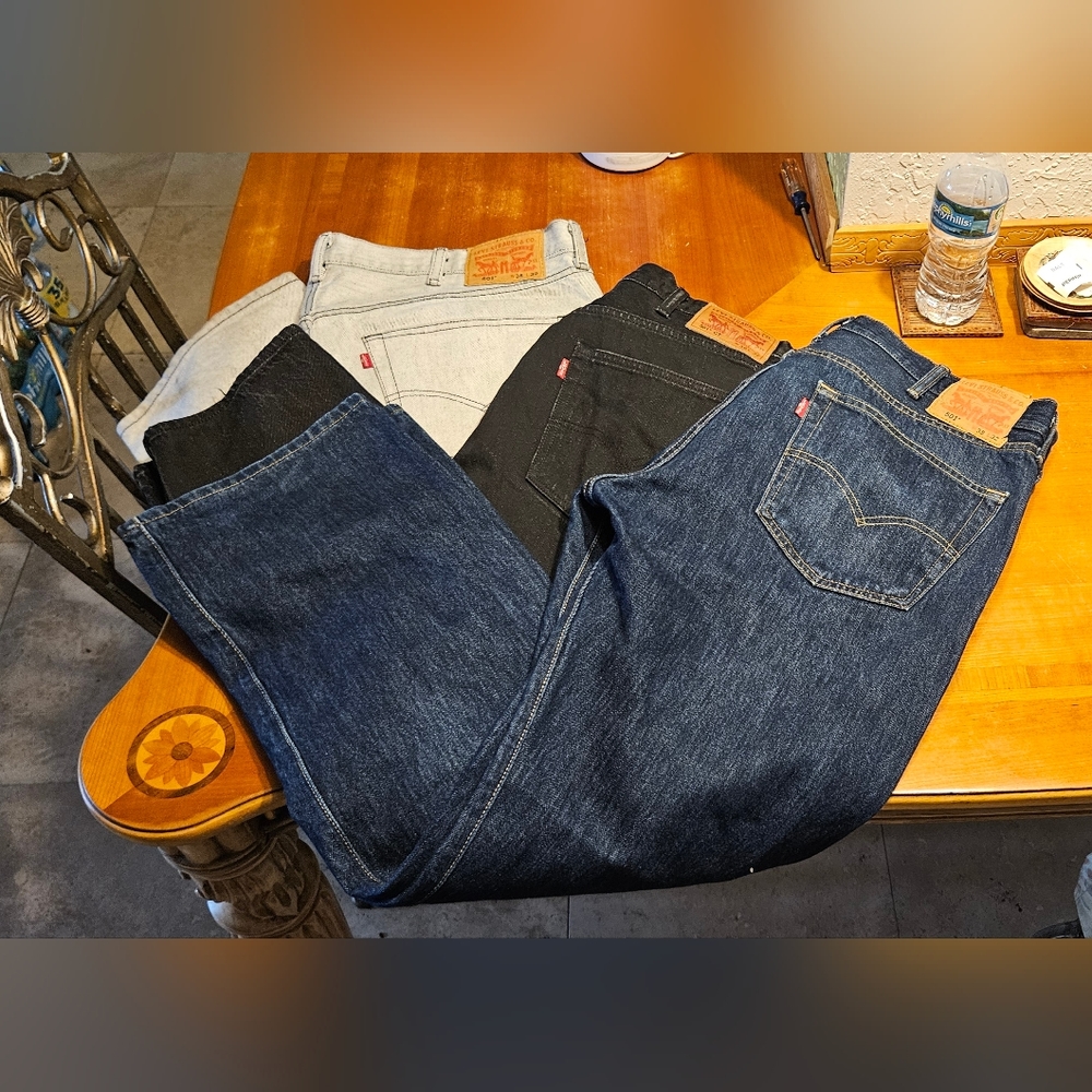 LEVIS 501 VINTAGE AUTHENTIC! 3 PAIRS OF VINTAGE LEVIS 501